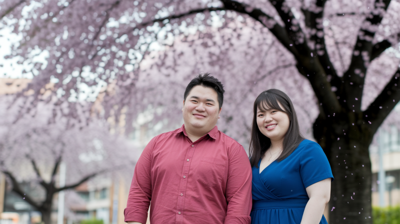 ぽっっちゃりカップル