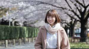 年収を気にしない笑顔の女性