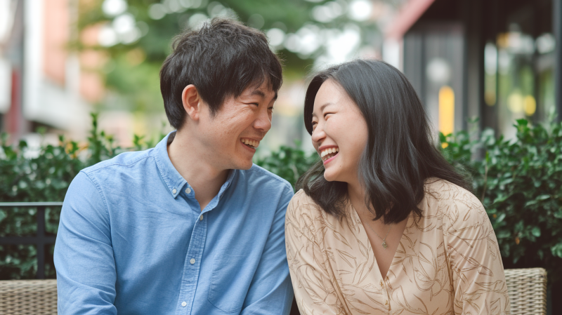 30代のカップル