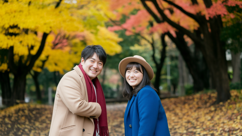 ぽっちゃり体型の男女