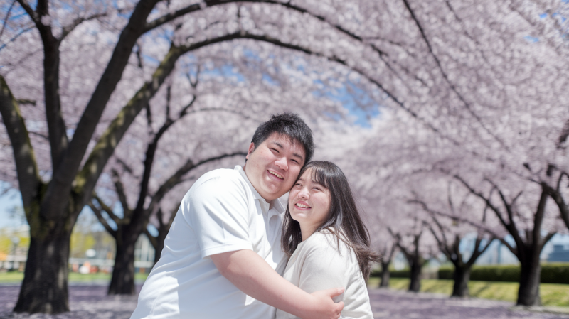 ぽっちゃり体型の男女