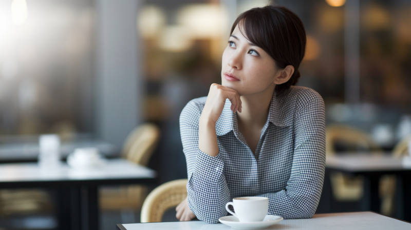 婚活に悩む女性