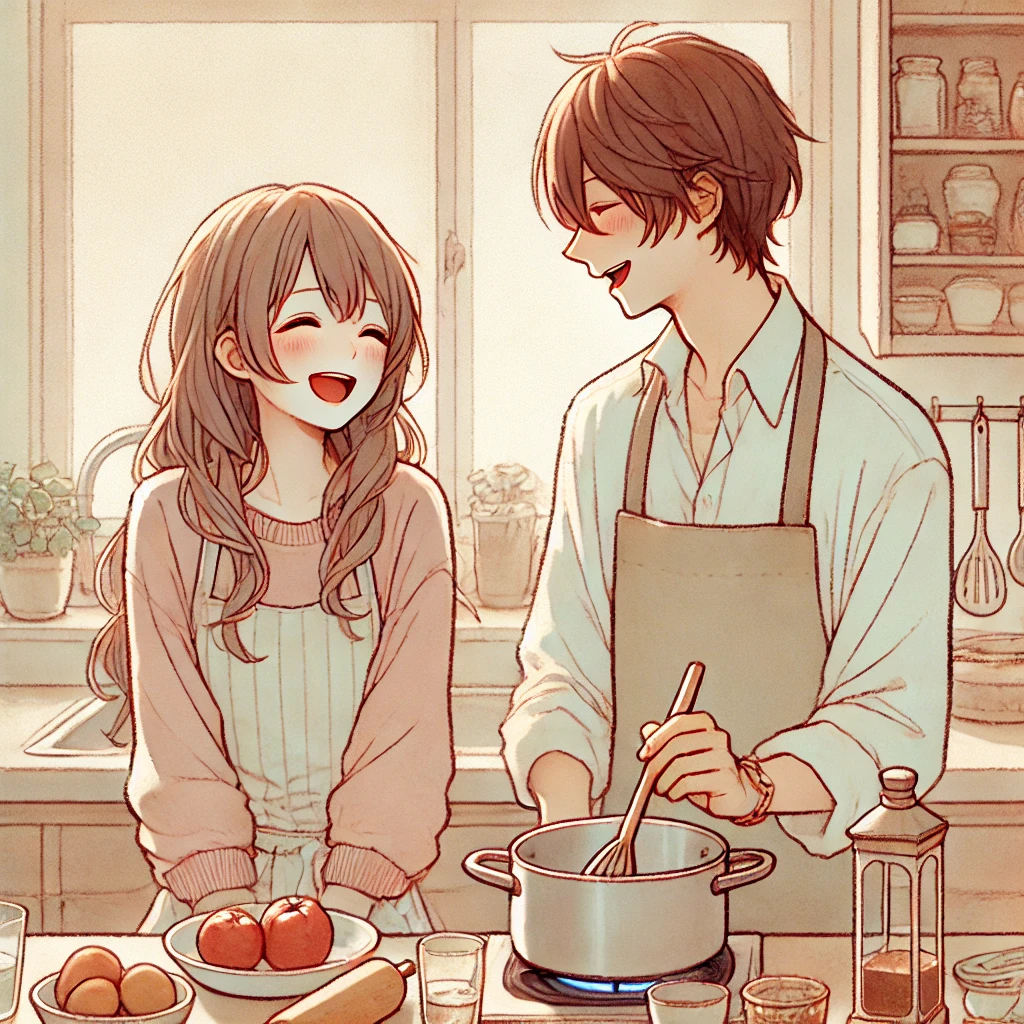 婚活中にカップル