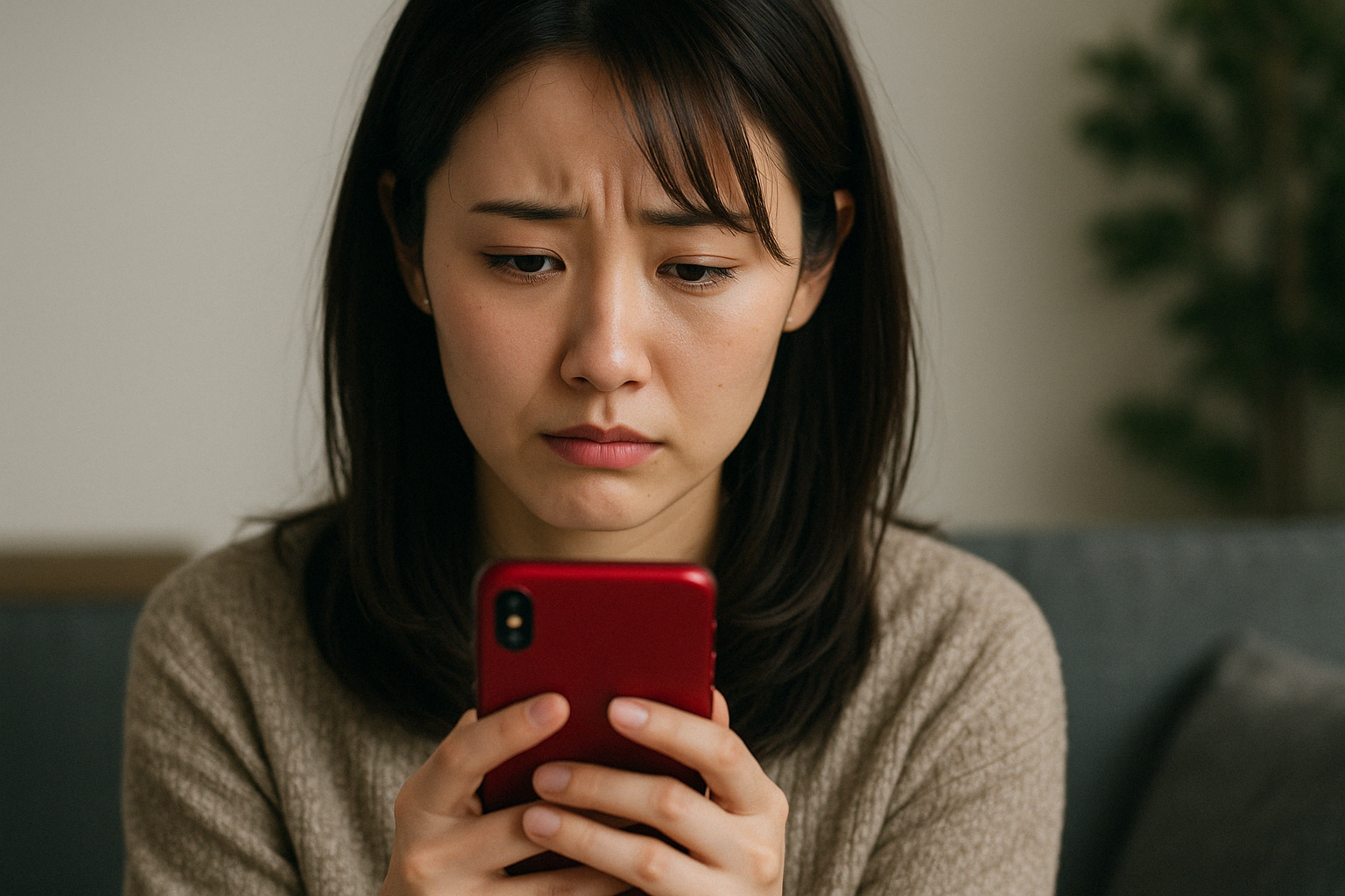 婚活アプリでブロックされた女性