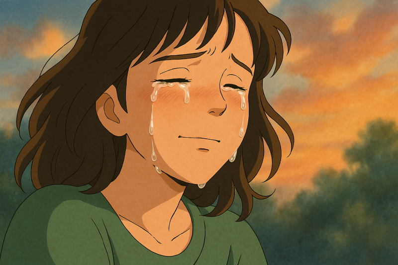 AIに恋愛相談し、心が落ち着いた女性