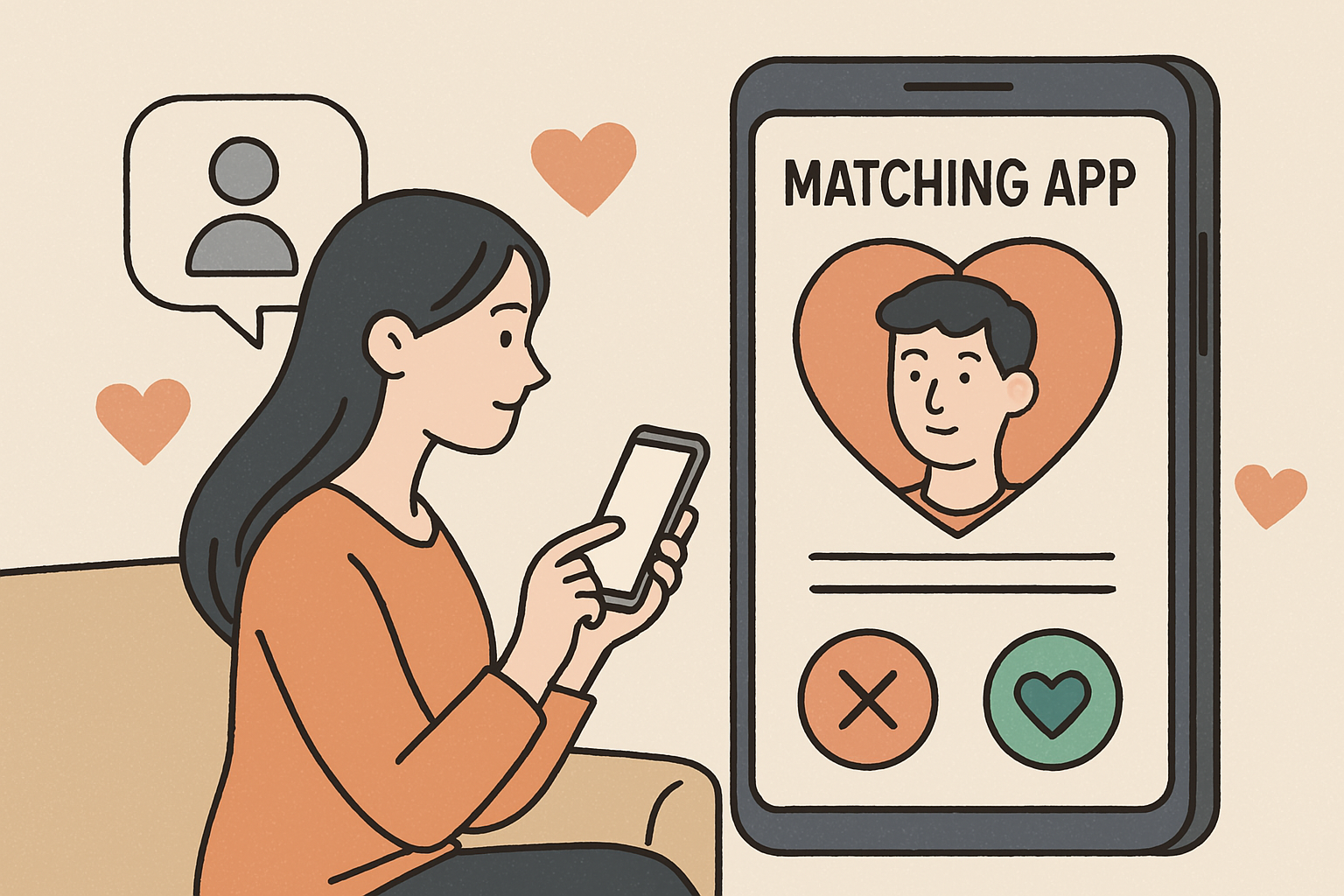 マッチングアプリ