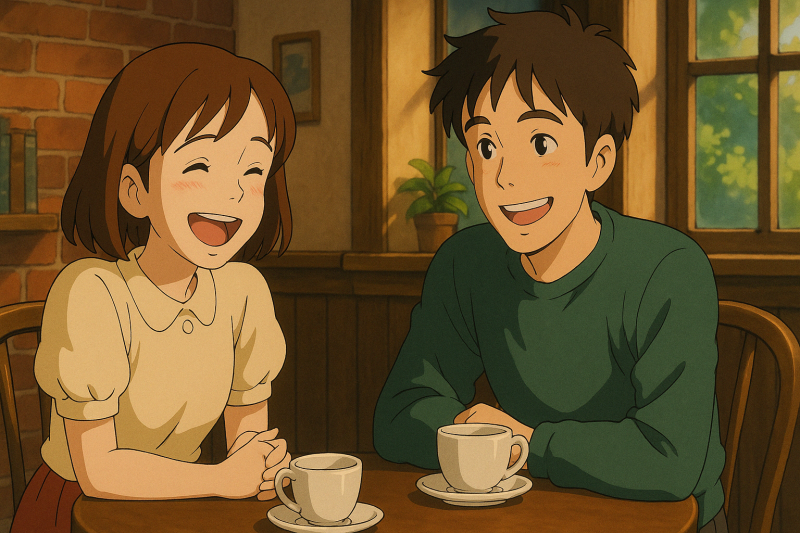 婚活中のカップル