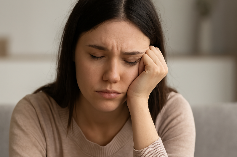 婚活疲れの女性