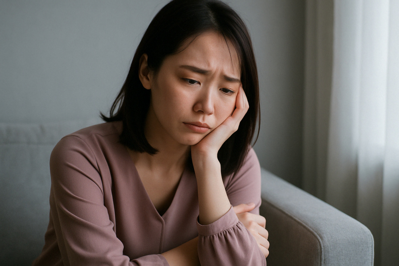 婚活アプリでブロックされた女性