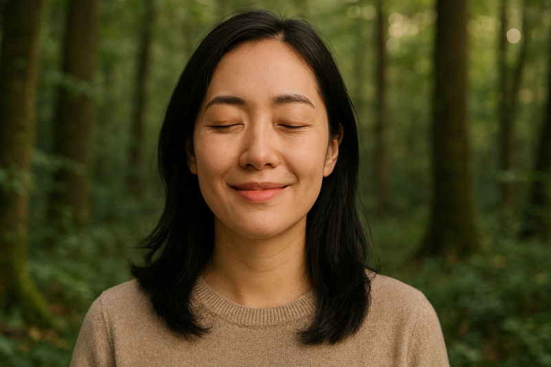 素直な自分を受け入れた女性