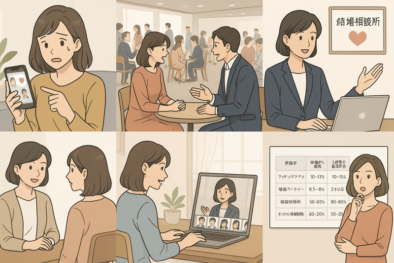 婚活が上手く行かない女性