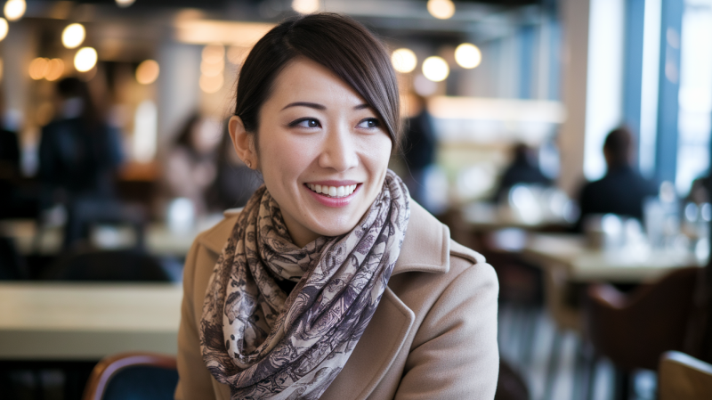 オンライン結婚相談所を利用している女性