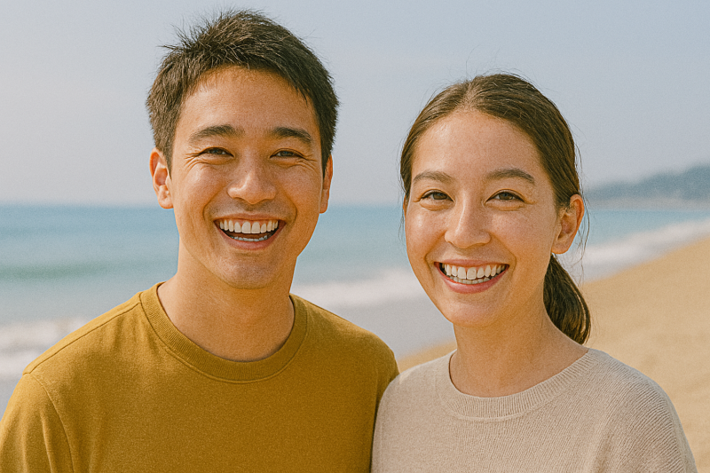 ゼクシイ縁結びで出会った男女