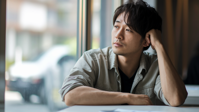 婚活疲れの男性