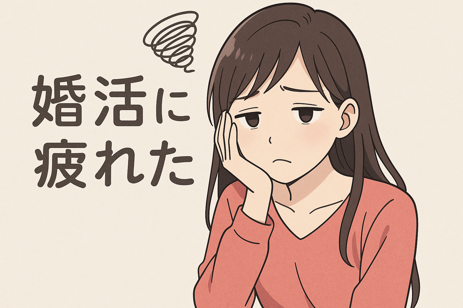 婚活疲れの女性