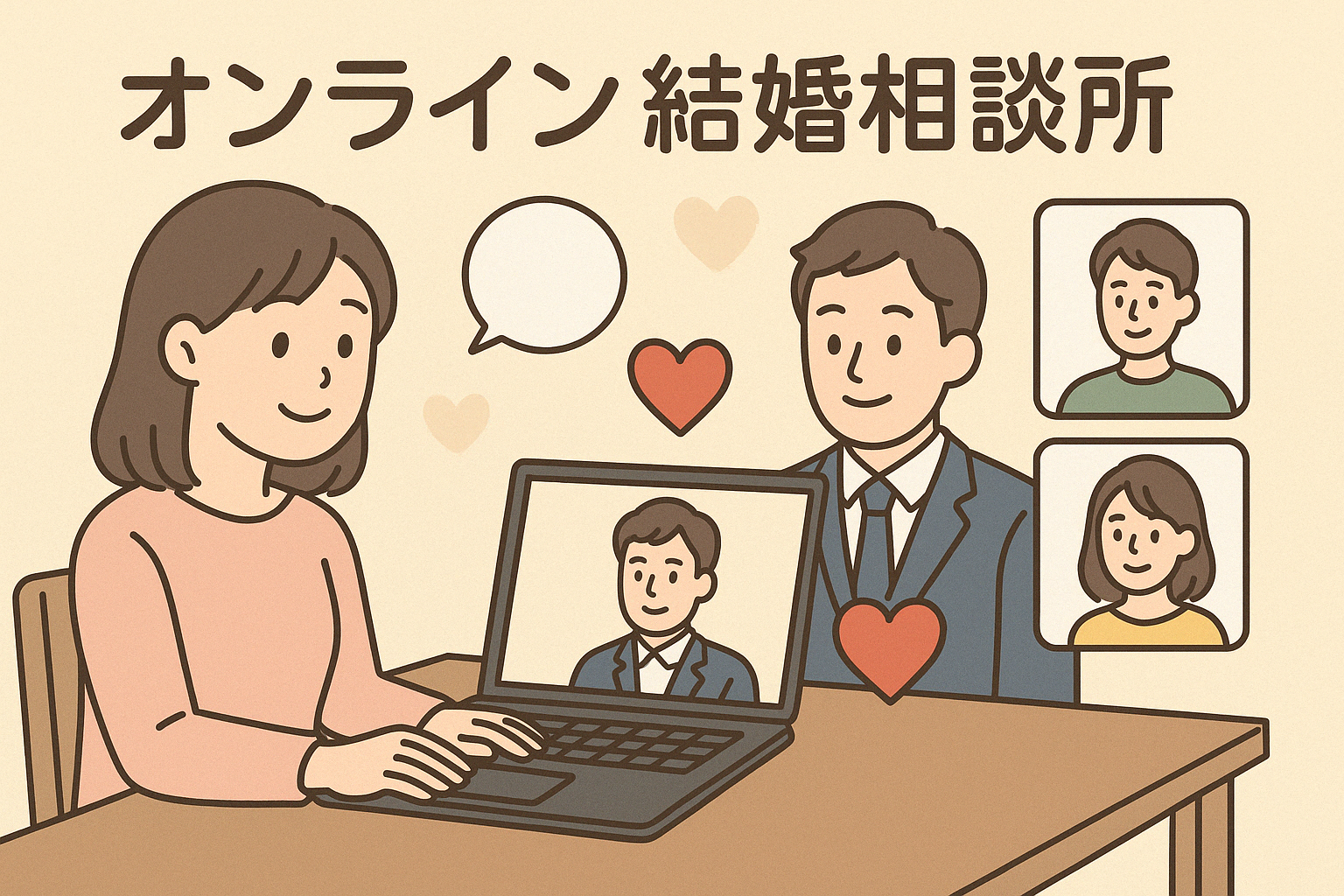オンライン結婚相談所