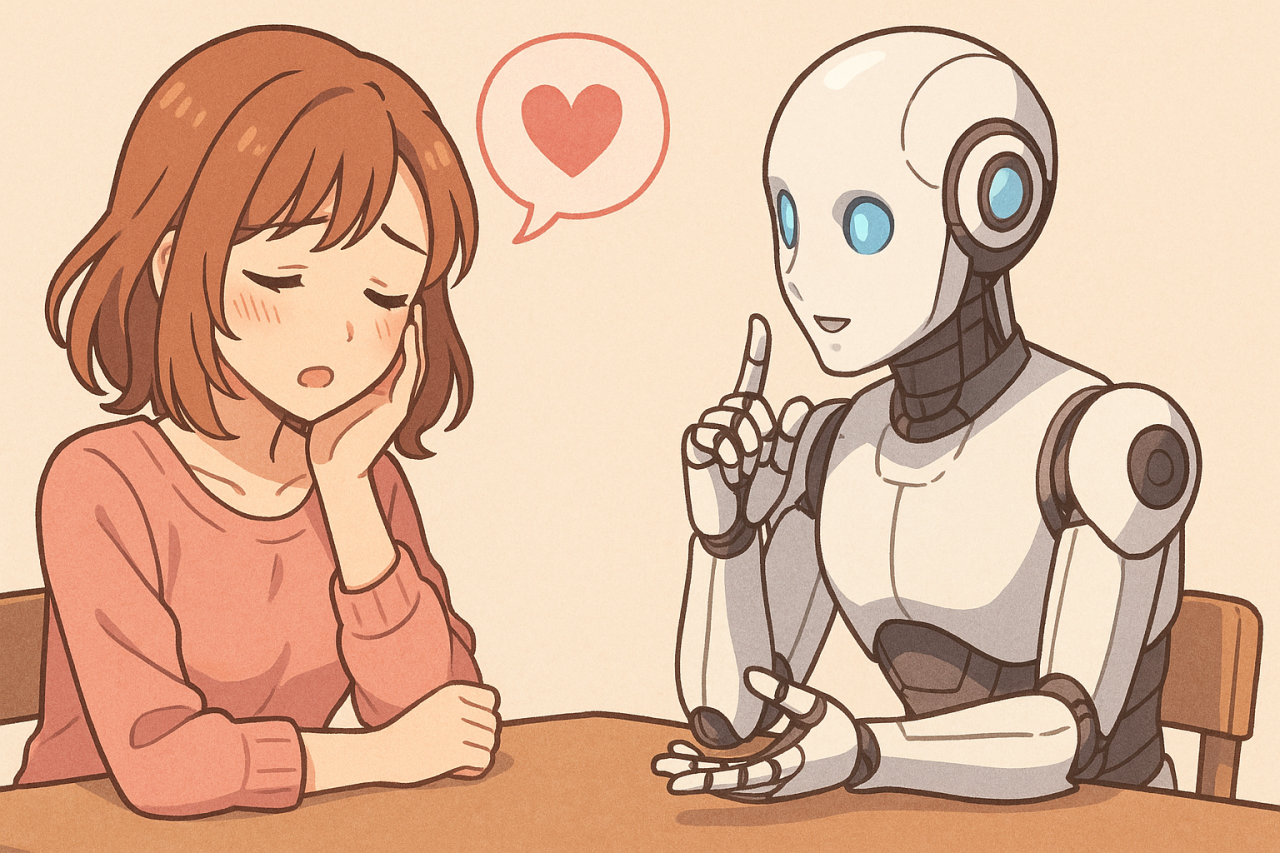 婚活女子がAIに恋愛相談をする