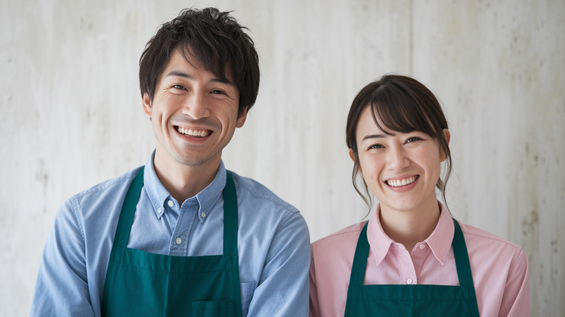 仲良しのカップル