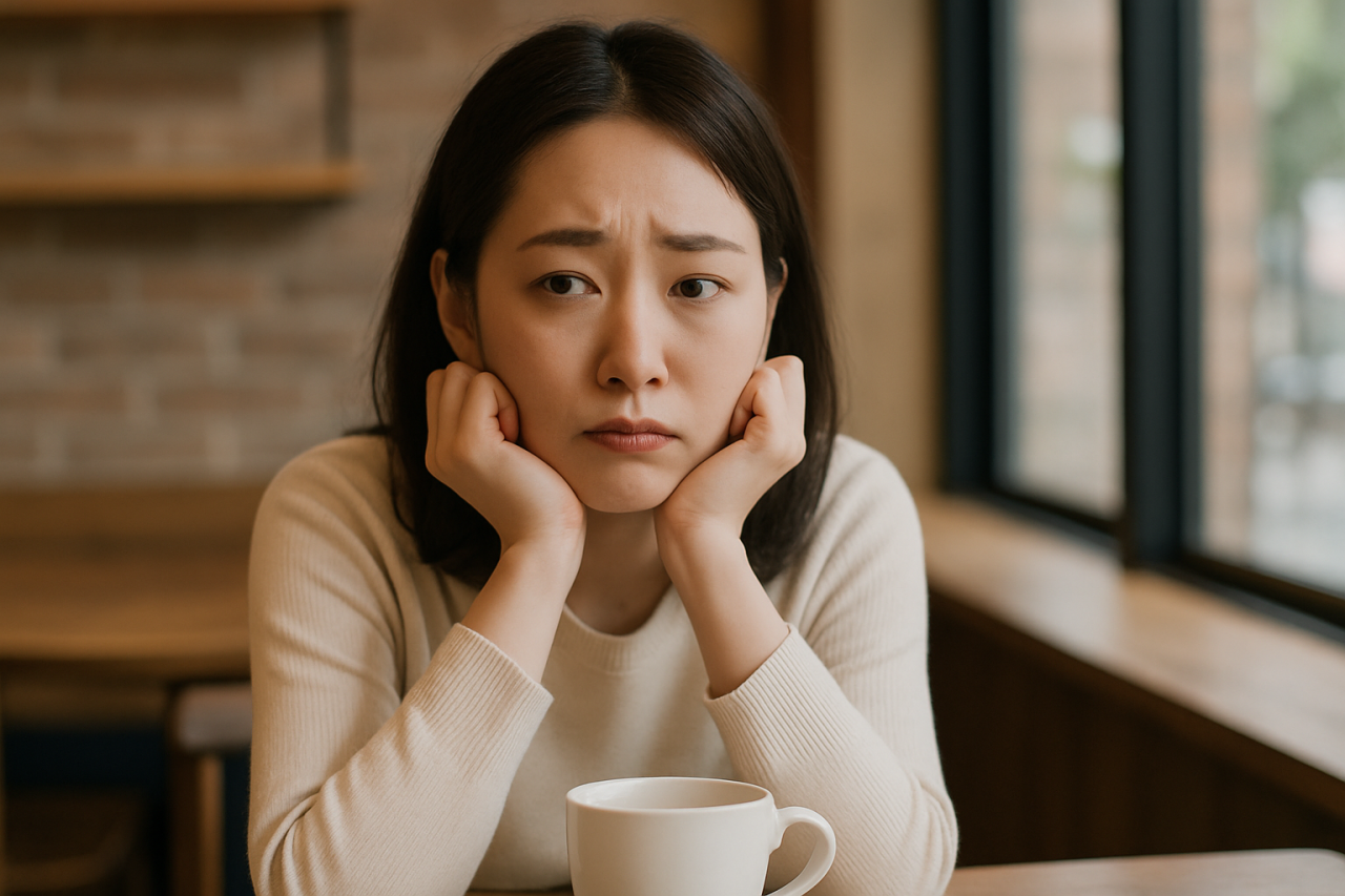 心配事がある女性