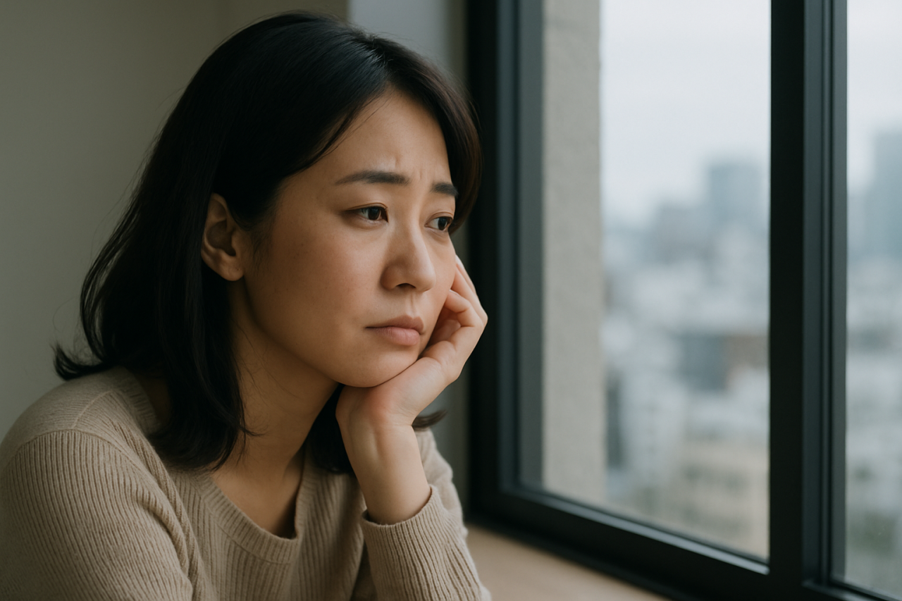 婚活に悩む女性