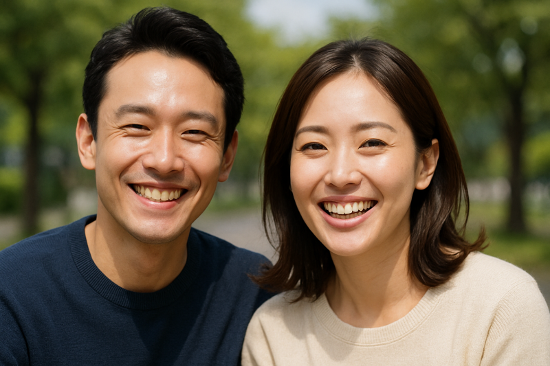 婚活で知り合った男女